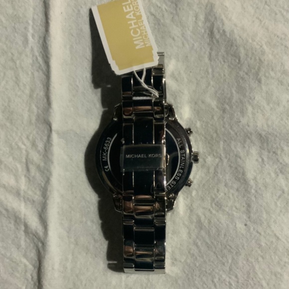 New Michael Kors Slim Runway Silver-Tone Watch (#MK6633) main image 5